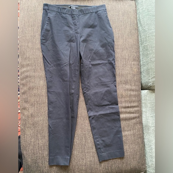 Theory pull-on pointe crepe pants, black, 2 - Picture 2 of 4